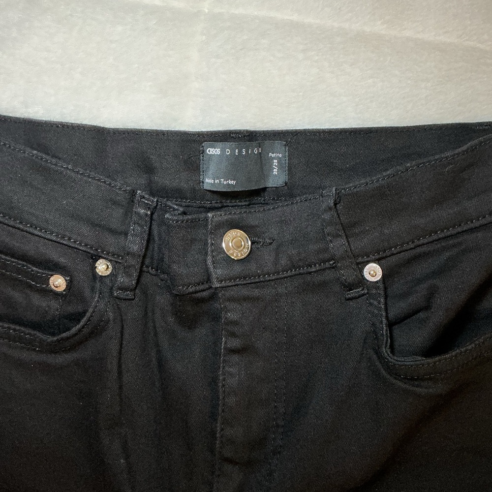 ASOS Black Flared Jeans - Picture 8 of 10